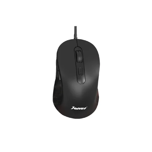 Combo Teclado y Mouse Alámbrico Janus Color Negro - Image 3