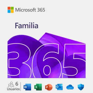 Licencia Microsoft 365 Familia 6 Usuarios x 1 Año
