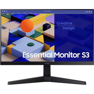 Monitor Samsung Essential 22" Plano FullHD 1920x1080 75Hz